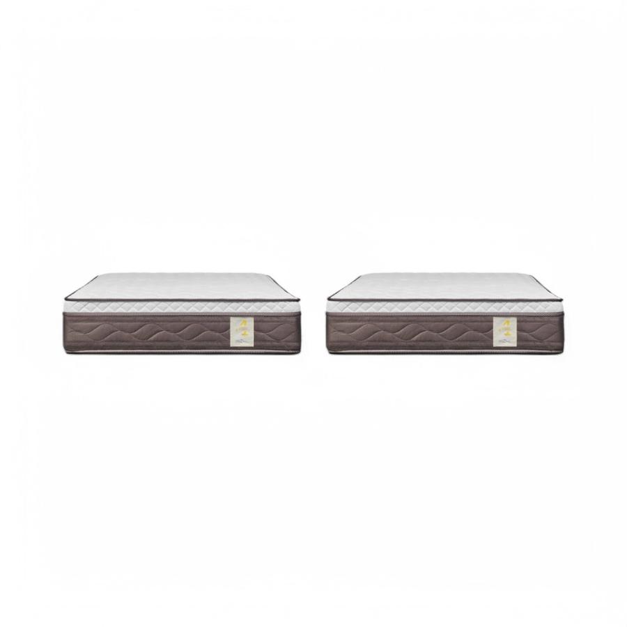 Set 2 Colchones Rosen New Style 4 Plus 1 Plaza 90x200 Cm