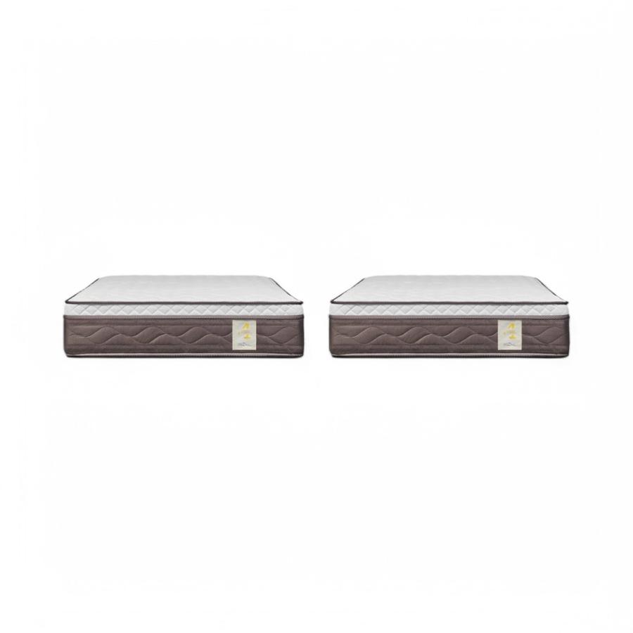 Set 2 Colchones Rosen New Style 4 Plus 1.5 Plazas 105x190 Cm