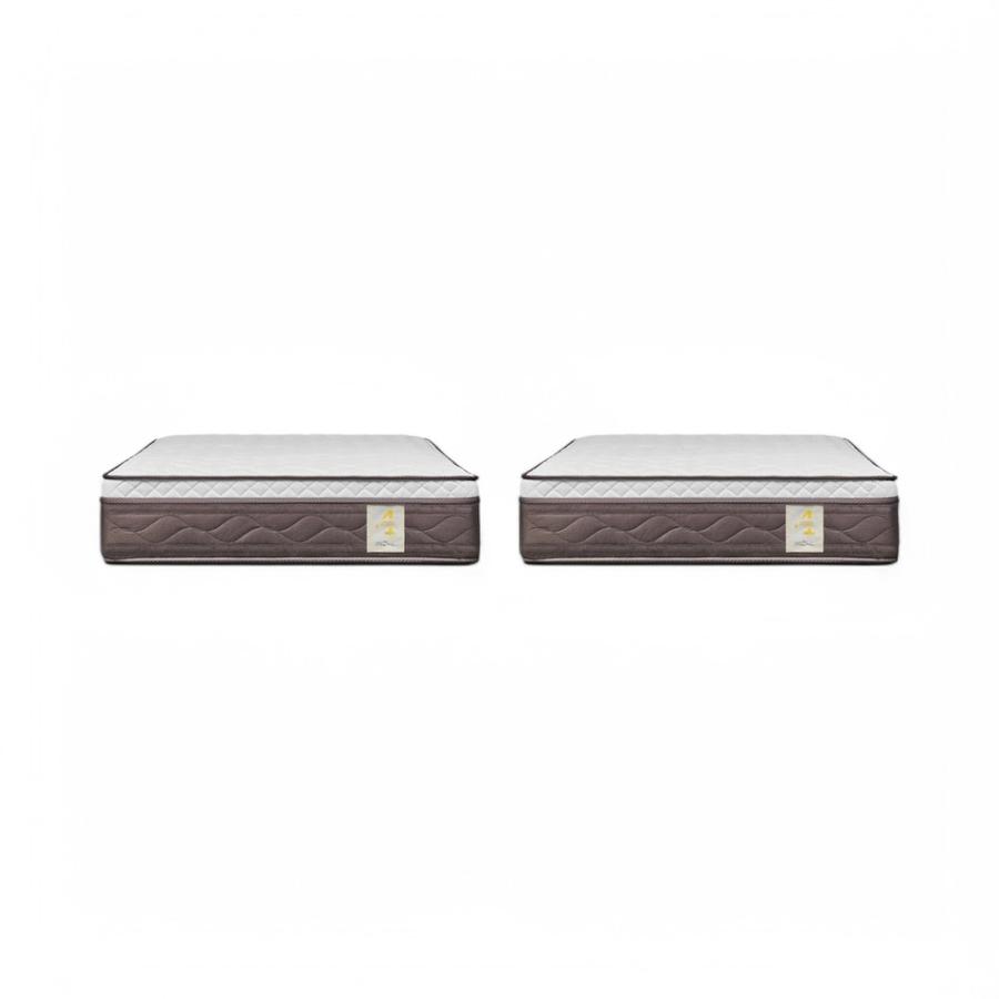 Set 2 Colchones Rosen New Style 4 Plus 1.5 Plazas 105x200 Cm