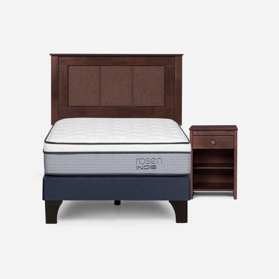 Cama Indie Pata Madera 0.90X2.00 Ferrara Rosen
