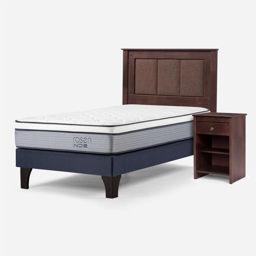 Cama Indie Pata Madera 0.90X2.00 Ferrara Rosen