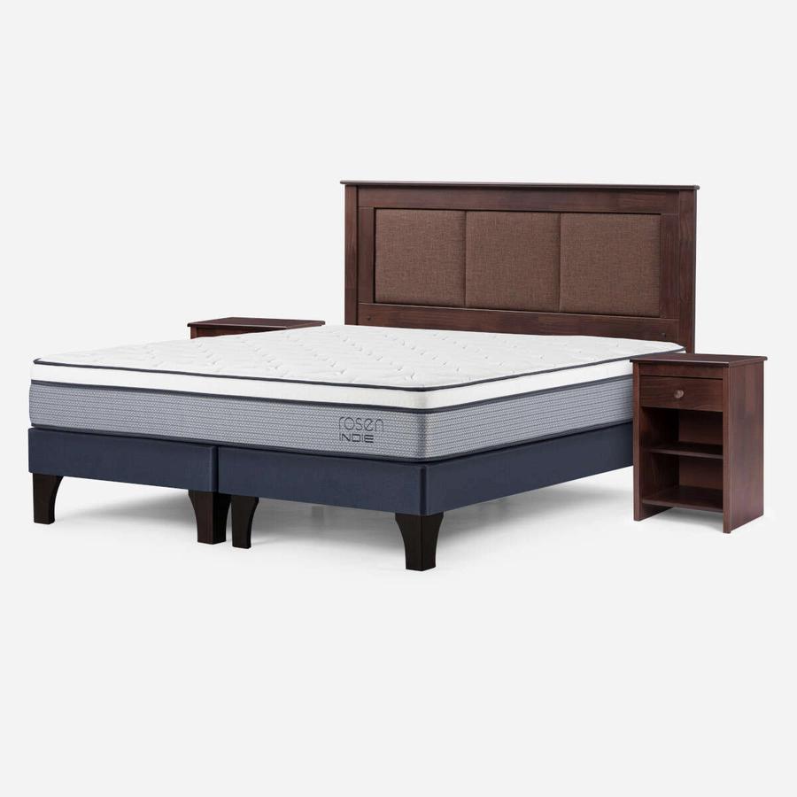 Cama Indie Pata Madera 1.80X2.00 Rachel Rosen
