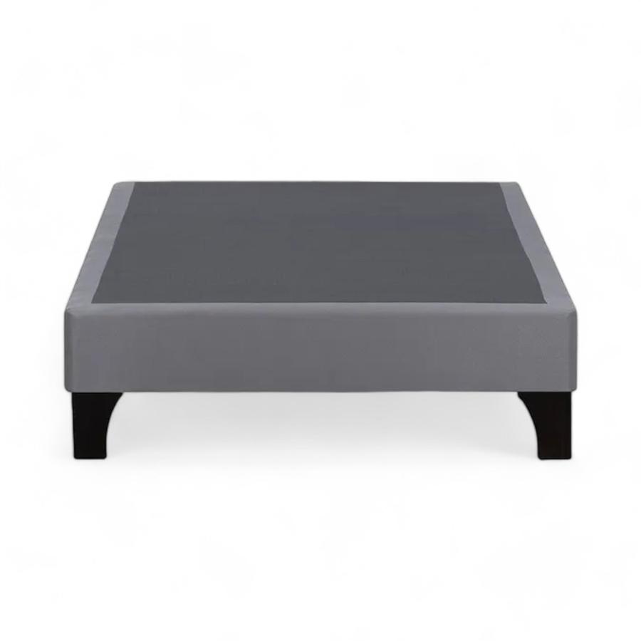 Base Cama Completa 1 Plaza Rosen 0.90x2.00M Gris