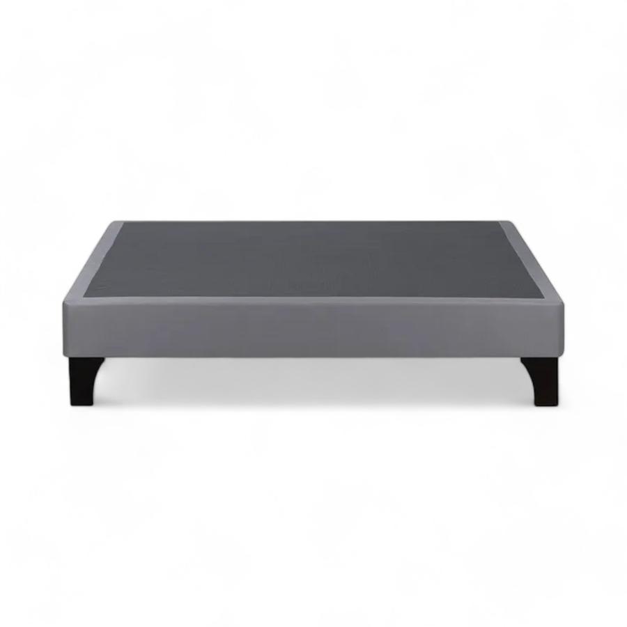 Base Cama Completa 2 Plazas Rosen 1.50x2.00M Gris
