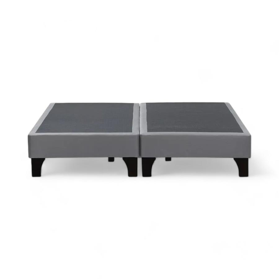 Base Cama Dividida 2 Plazas Rosen 1.50x2.00M Gris