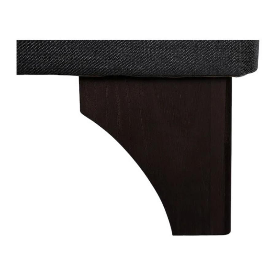 Base Cama Dividida 2 Plazas 1.5 x 2.0m Rosen Negro