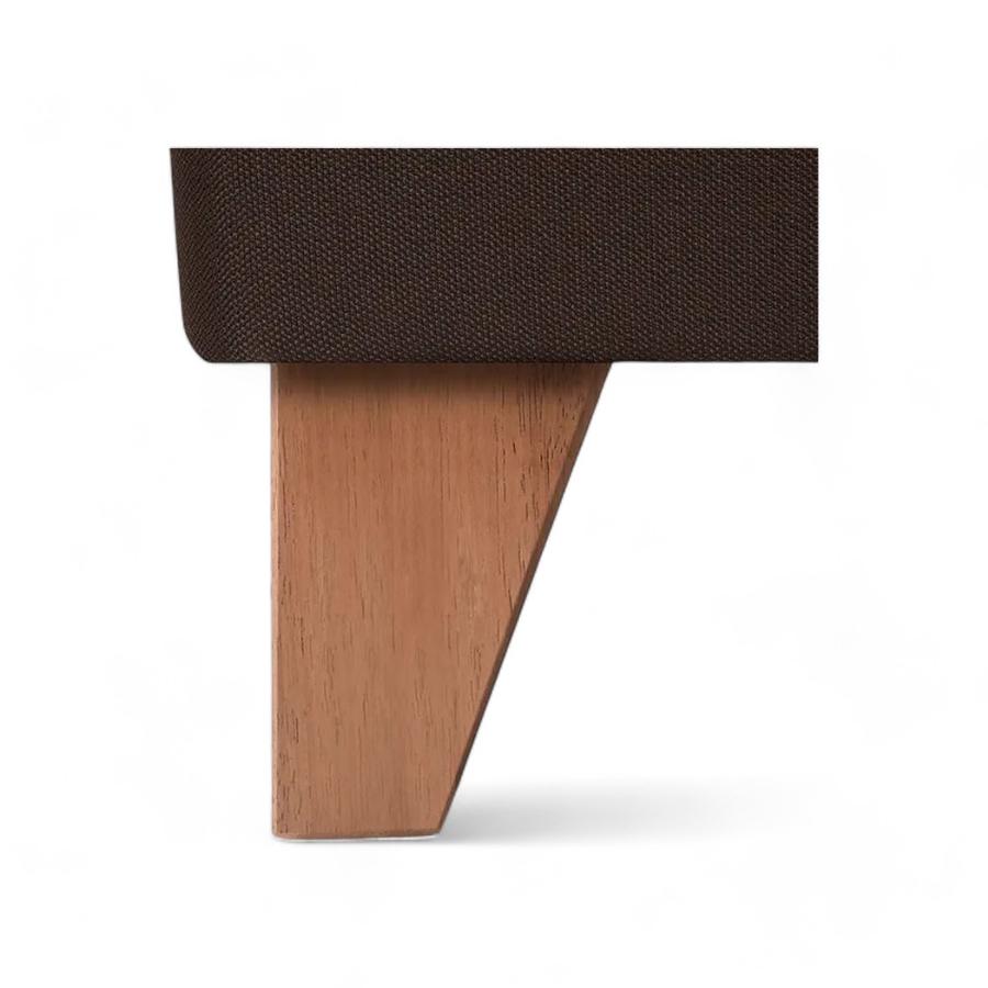 Base de Cama 2 Plazas BD Rosen 1.50x2.00m  Chocolate