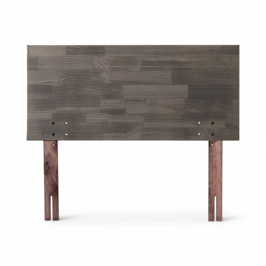 Cama Rosen Ergo T 1 Plaza + Respaldo Tabor Gris