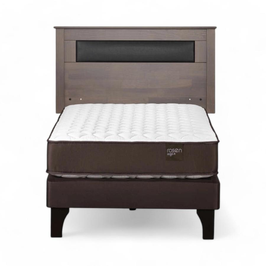 Cama Rosen Ergo T 1 Plaza + Respaldo Ferrara