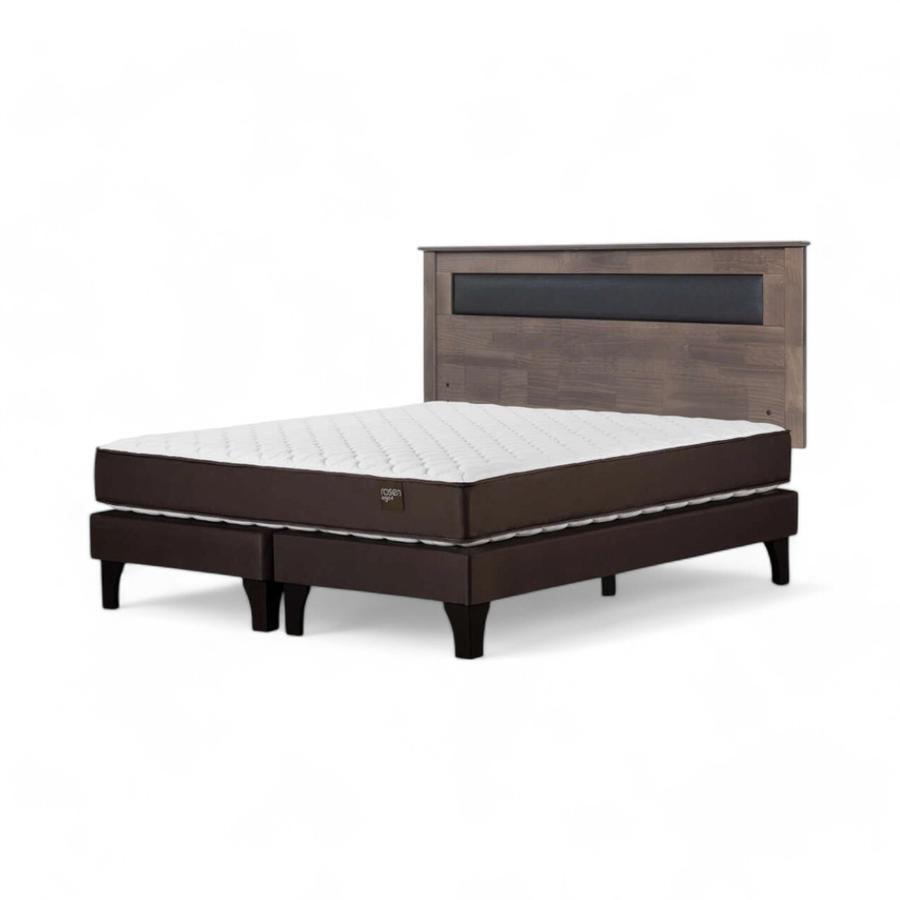 Cama Rosen Ergo T King + Respaldo Ferrara
