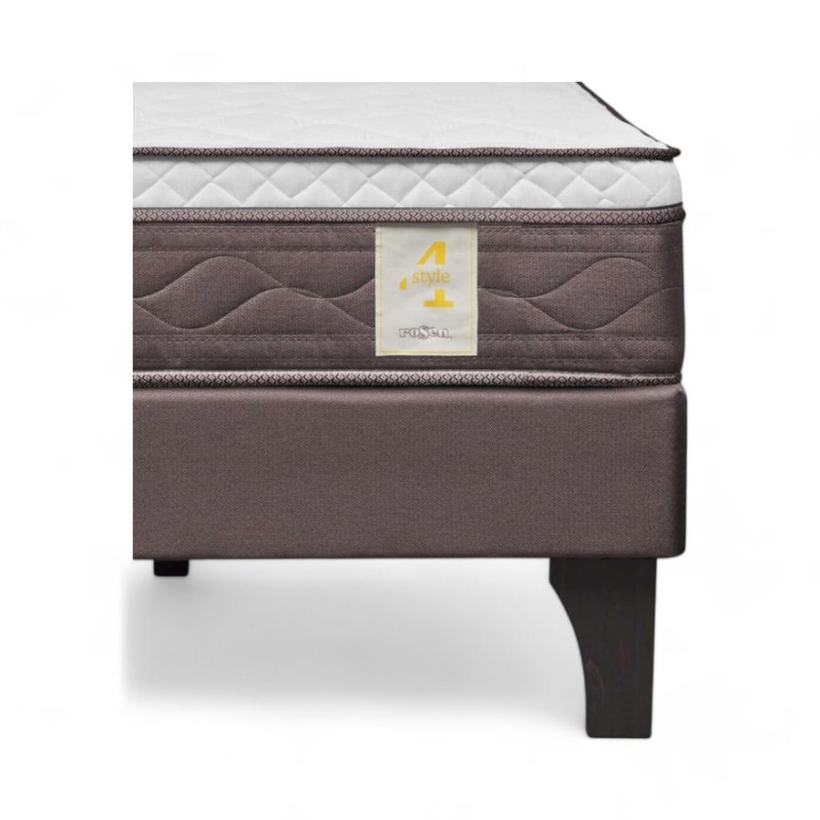 Cama Rosen New Style 4  Plus 1 Plaza + Muebles Ferrara