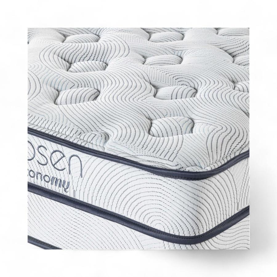 Cama Rosen Autonomy Sky King Madera + Respaldo Ferrara