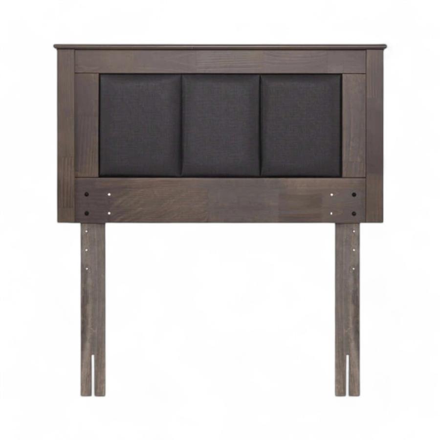 Cama Rosen Ergo T 1 Plaza + Respaldo Rachel Gris