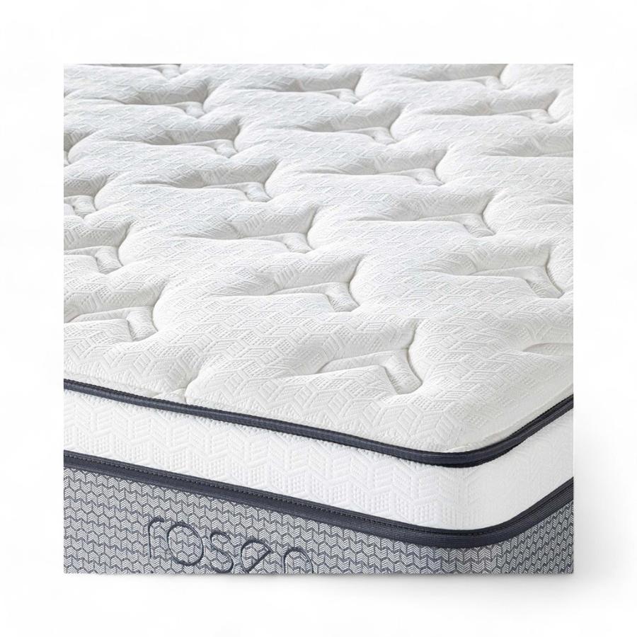 Cama Rosen Indie 1 Plaza + Muebles Lucio Gris