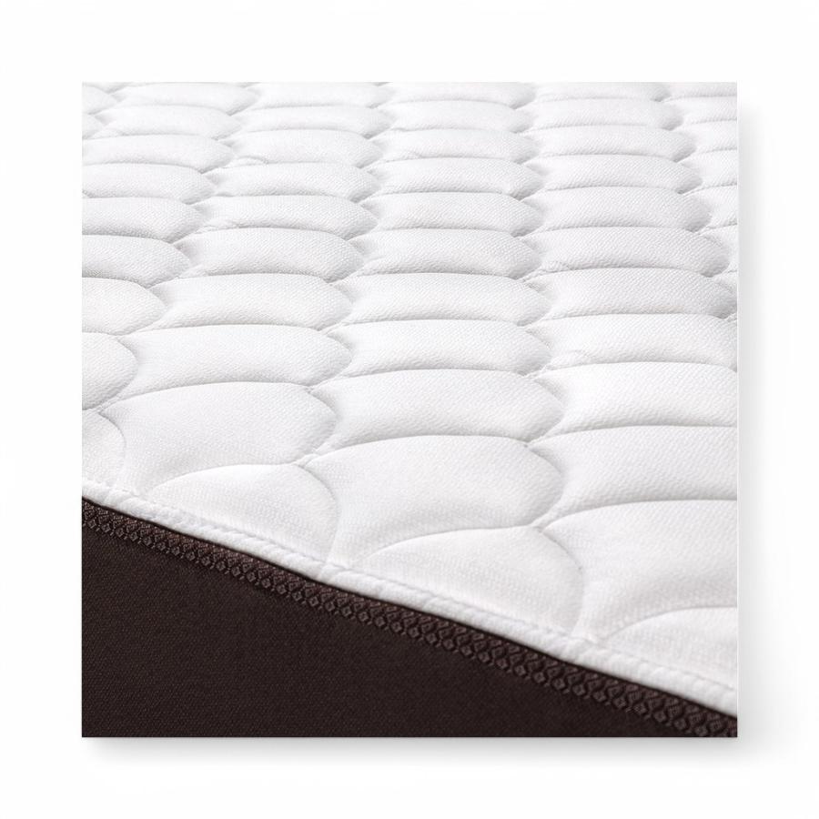 Cama Rosen Ergo T 1 Plaza + Muebles Ivar Café