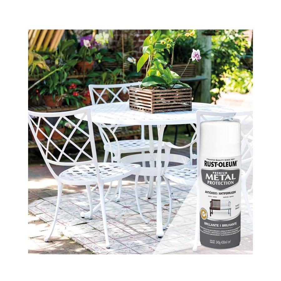Spray Rust Oleum Metal Protection Blanco Brillante