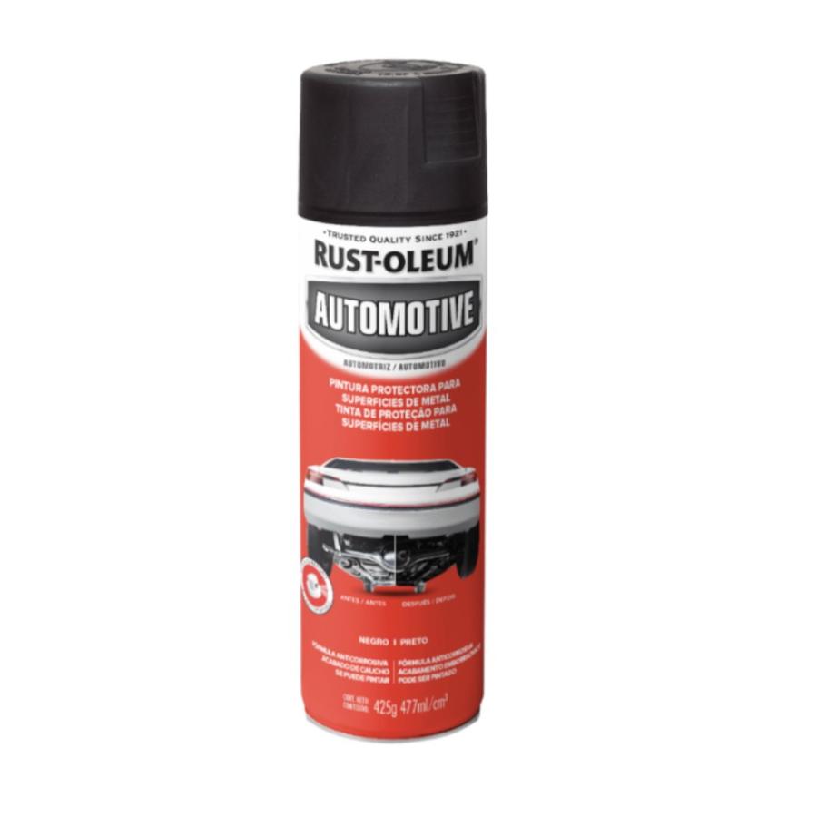 Spray Protector Para Chasis Negro Mate Rust-Oleum 477 ml