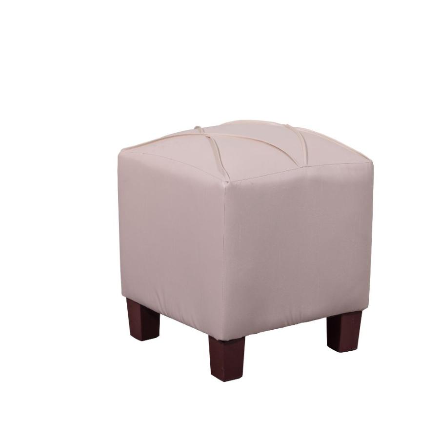 Pouf Saieg Pu Beige