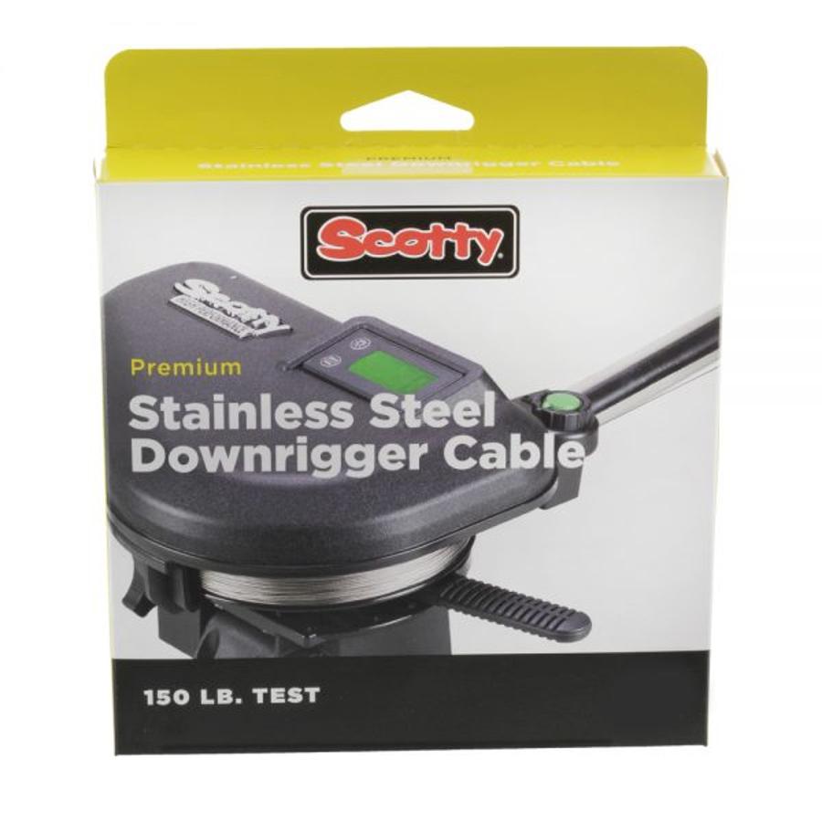 Cable De Acero Scotty 150 Libras 300 Pies