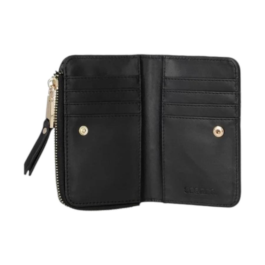 Billetera S Mujer Secret Turin Negro
