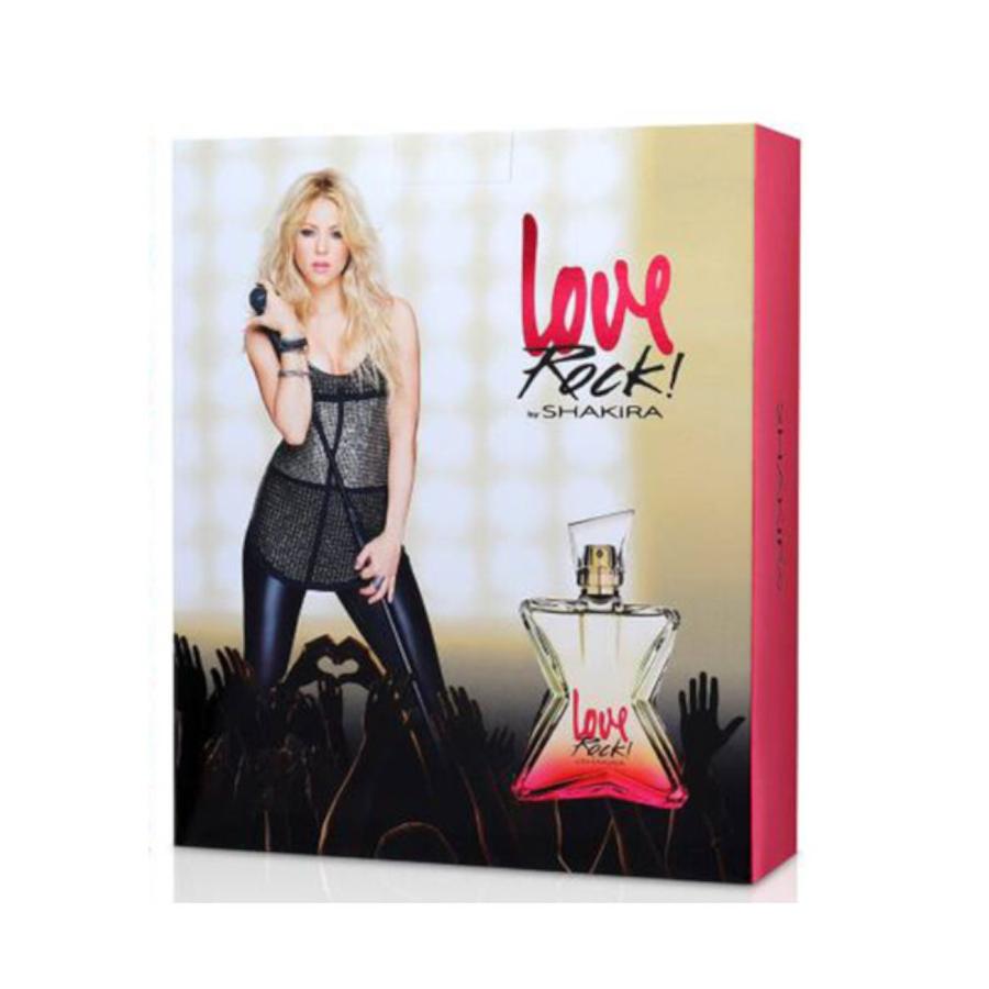 Set Perfume Shakira Rock 50 Ml+Loción Cuerpo 75 Ml