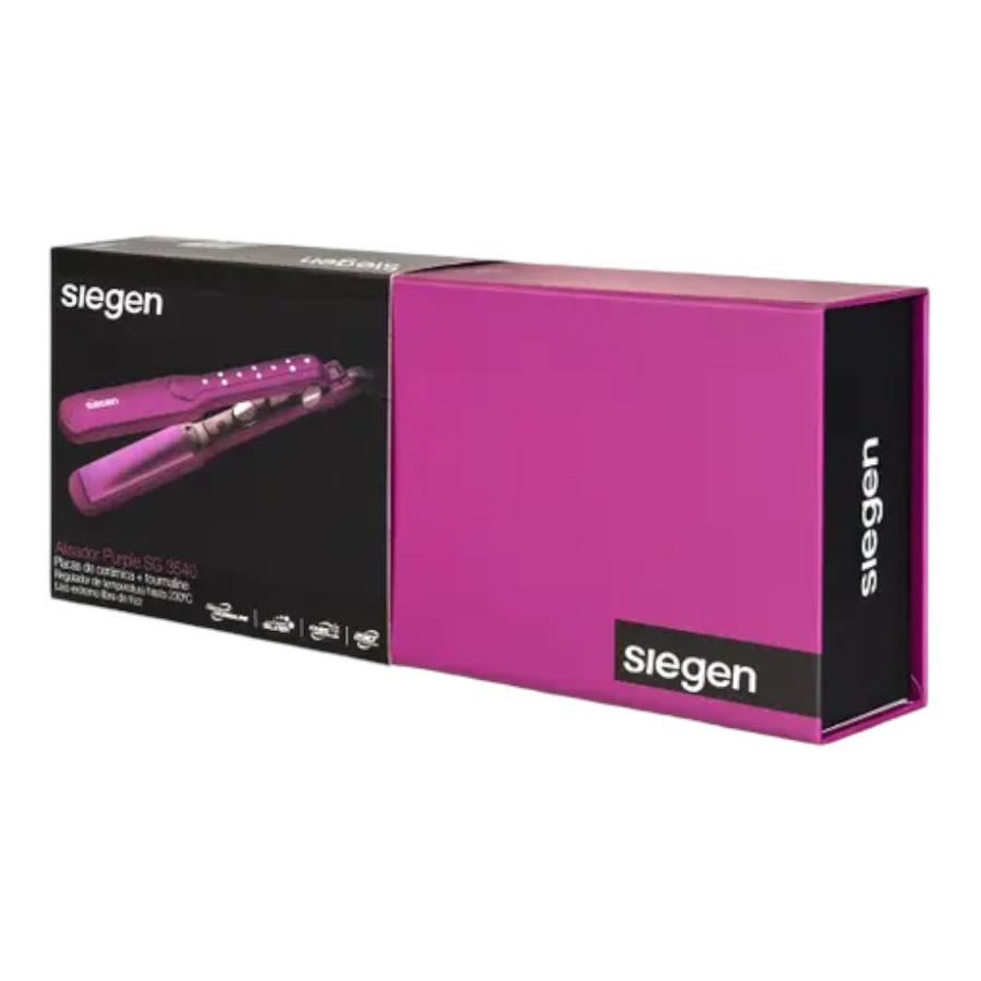 Alisador De Pelo Siegen Bright Sg-3540 Morado