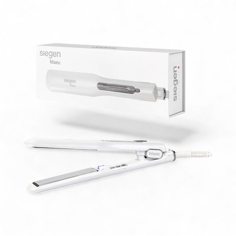 Alisador Pelo Siegen Ionic Power Placas Con Titanio Blanco