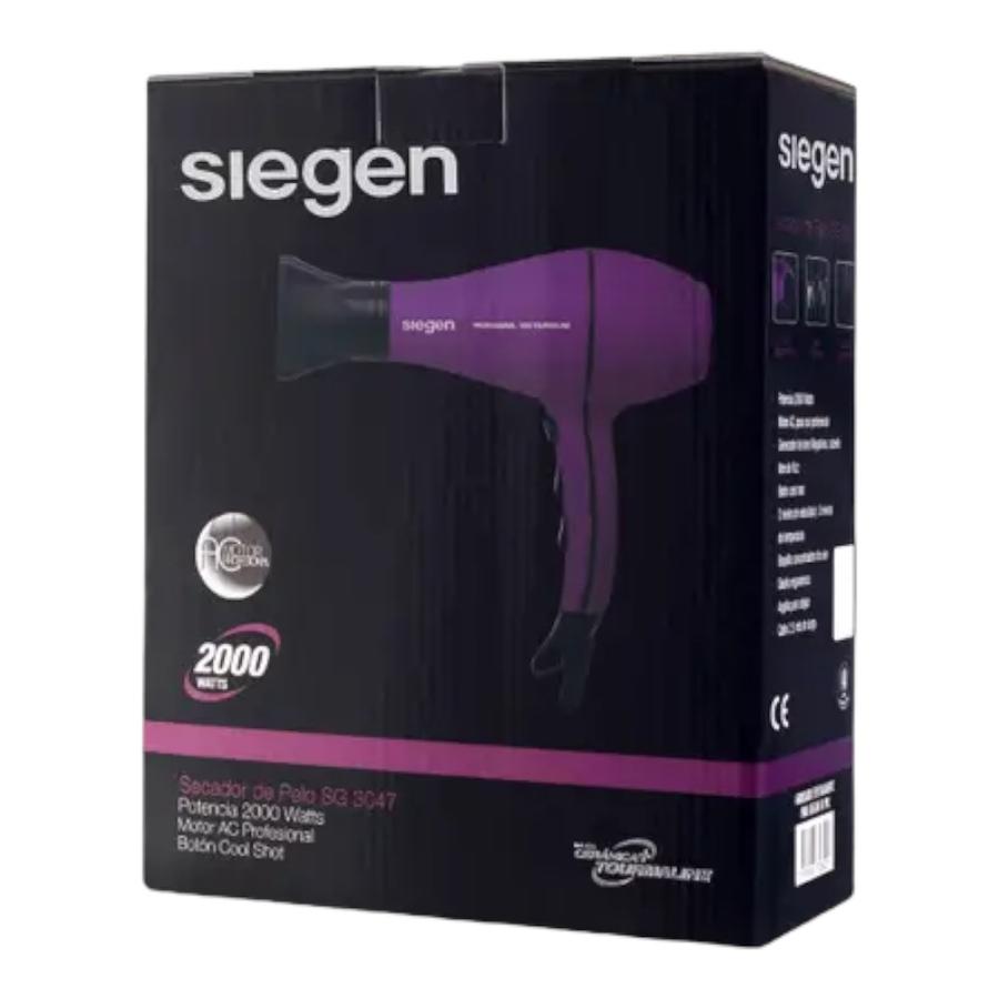 Secador De Pelo Siegen Powered Sg-3047 Morado