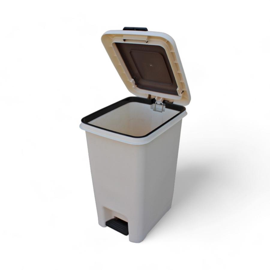 Contenedor De Basura Signet 30 Litros Beige