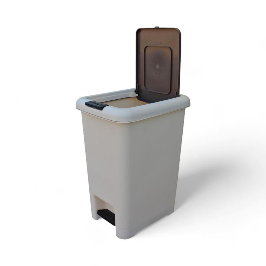 Contenedor De Basura Signet 30 Litros Beige