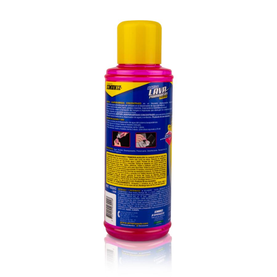 Aditivo Lavaparabrisas SIMONIZ Concentrado Chicle 500ml