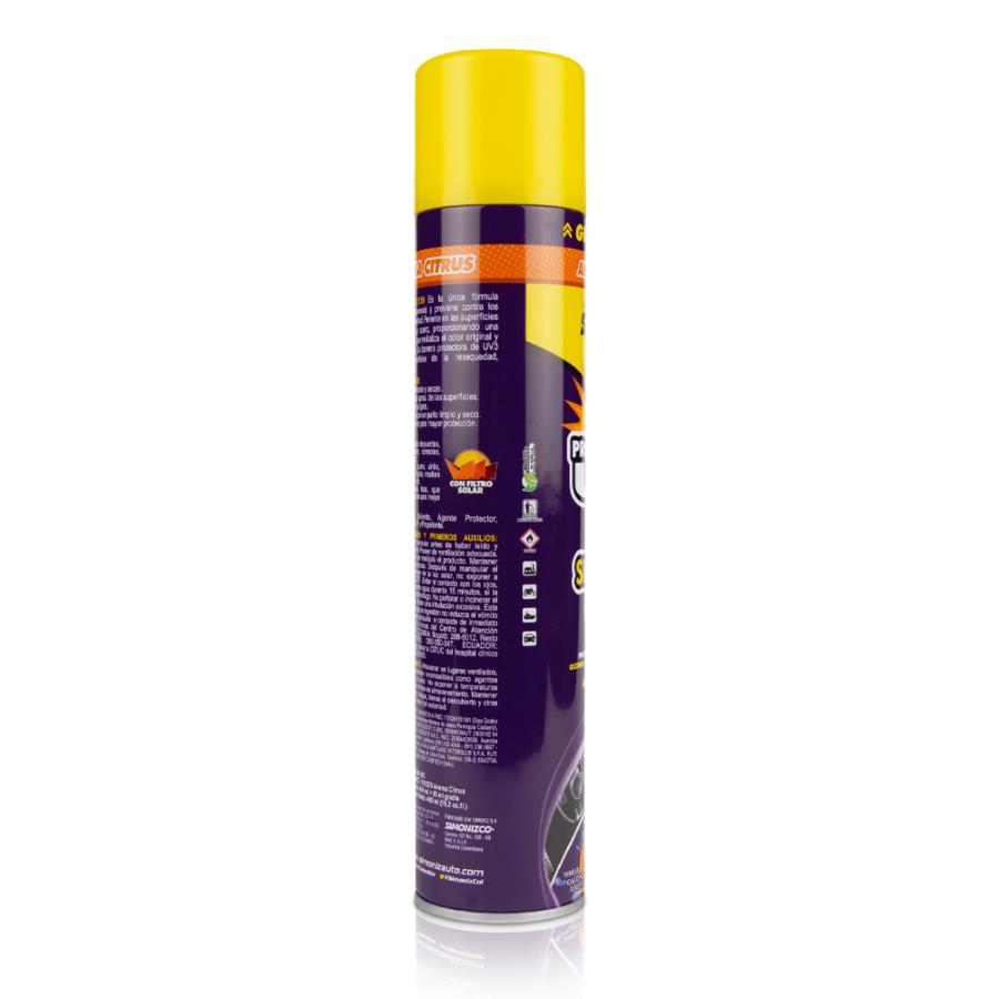 Silicona Protector UV3 SIMONIZ en Aerosol Citrus 400ml