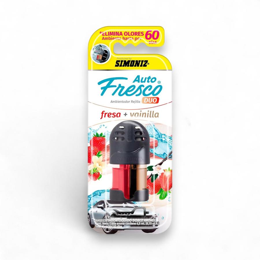 Ambientador Simoniz Shick Splash Duo Fresa & Vainilla 9 Ml
