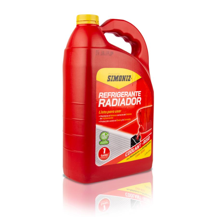 Refrigerante Radiador SIMONIZ Qualitor Rojo 1gl