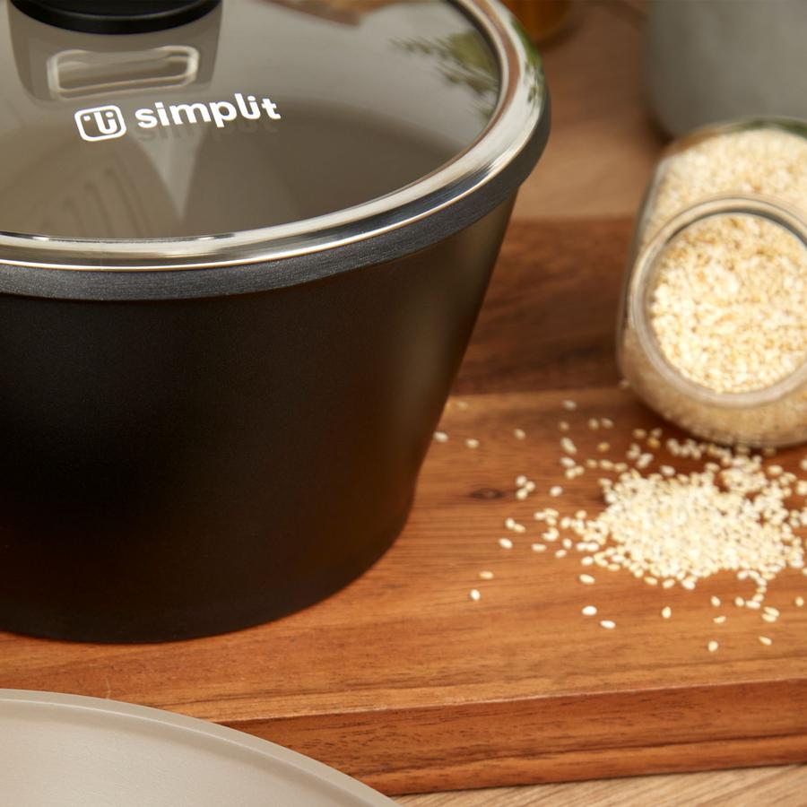 Batería De Cocina Antiadherente Classic 8 Piezas Simplit
