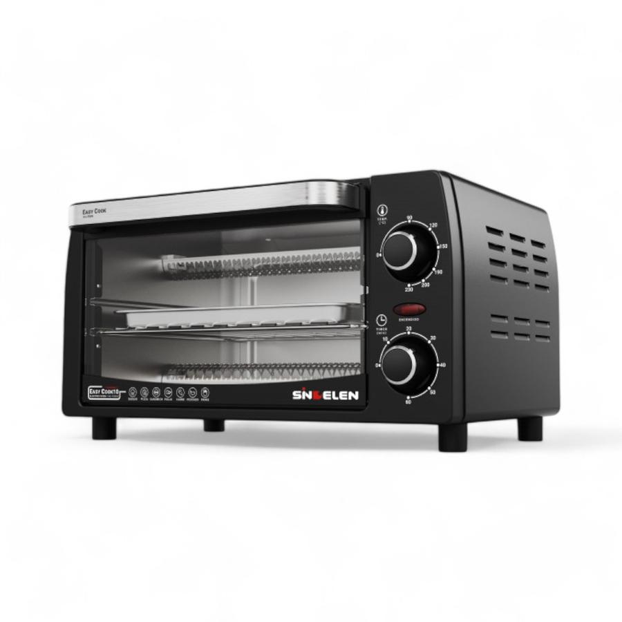 Horno Eléctrico Sindelen HE-105 10 Litros 750W Negro