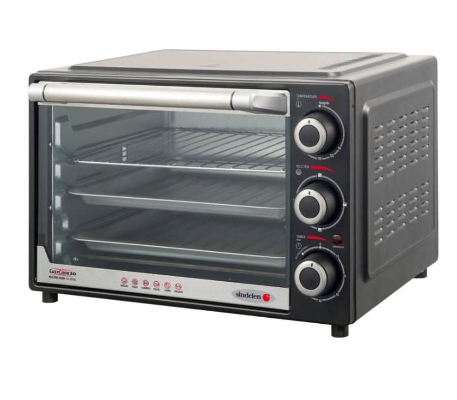 Horno Eléctrico Sindelen He-300 30lts 1900w Negro