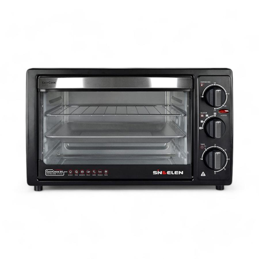 Horno Eléctrico Sindelen HE-350 35 Litros 1250W Negro