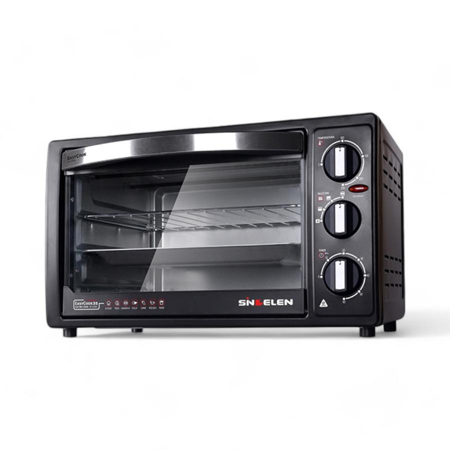 Horno Eléctrico Sindelen HE-350 35 Litros 1250W Negro