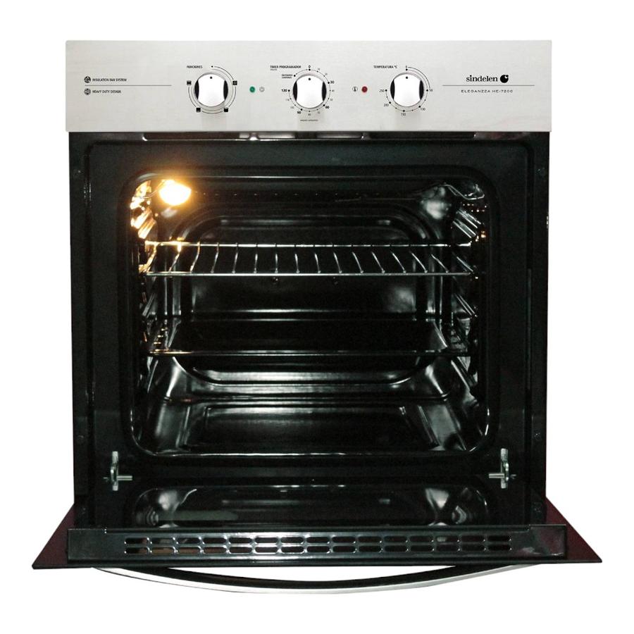 Horno Empotrable Sindelen 2250w 57 Litros He-7200 Inox