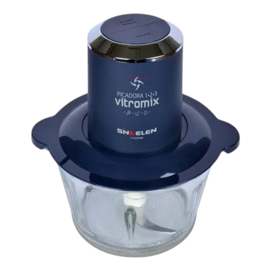Picadora Sindelen P-123VITRO Azul 500W 1.5 Lt