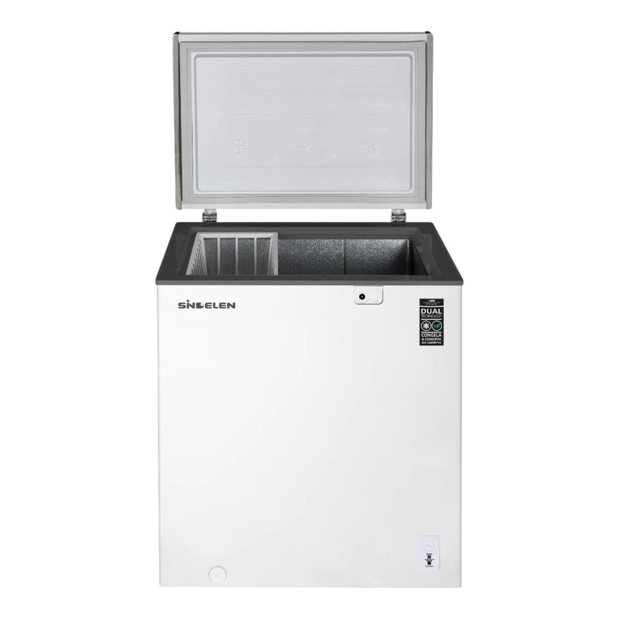 Congelador/Freezer Sindelen Horizontal 137 Litros SFH-152BL