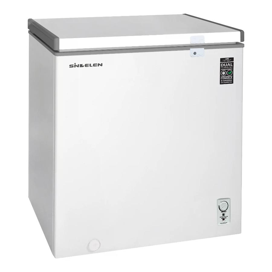 Congelador/Freezer Sindelen Horizontal 137 Litros SFH-152BL