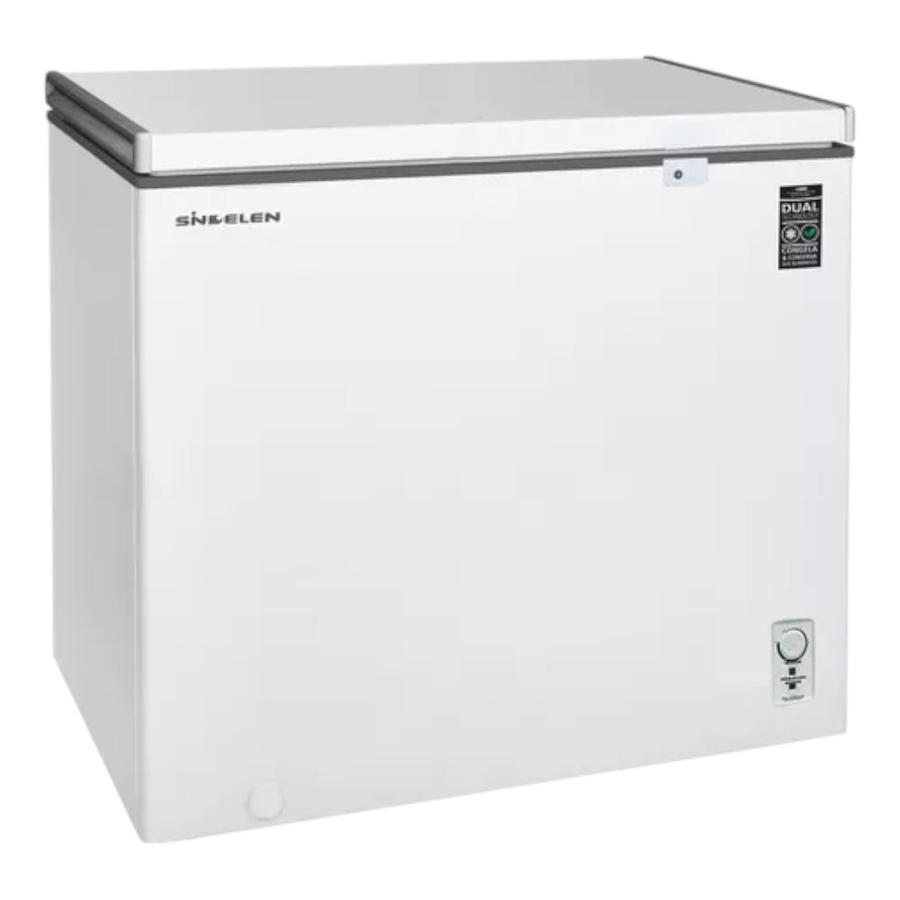 Congelador Horizontal Sindelen Sfh-202bl Blanco