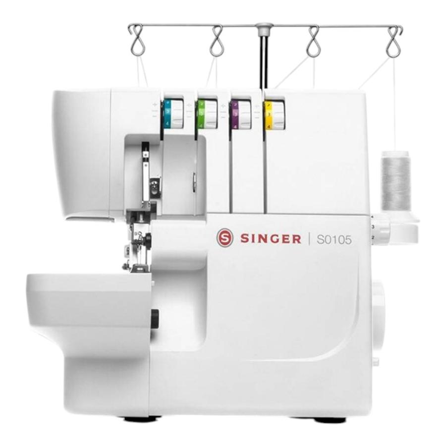 Combo Máquina de Coser Singer SM024 + Overlock S0105