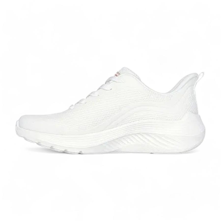 Zapatillas Mujer Skechers Bobs Squad Waves Blanco