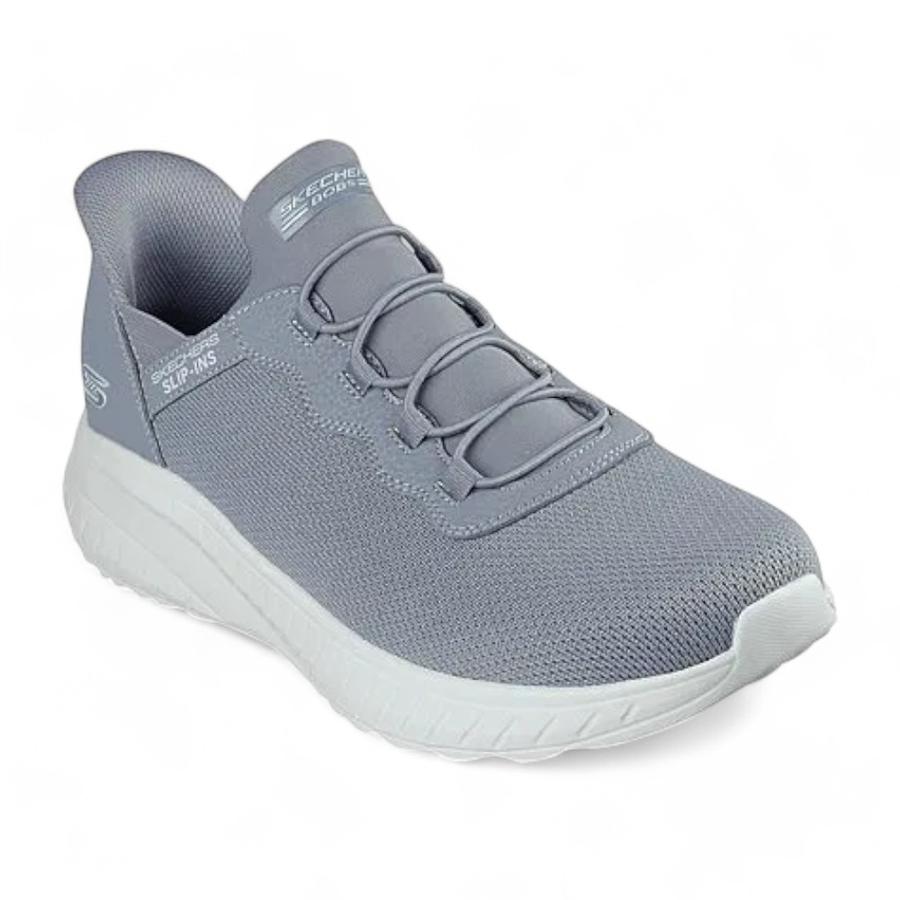 Zapatillas Hombre Skechers Slip Ins Bobs Squad Chaos Gris