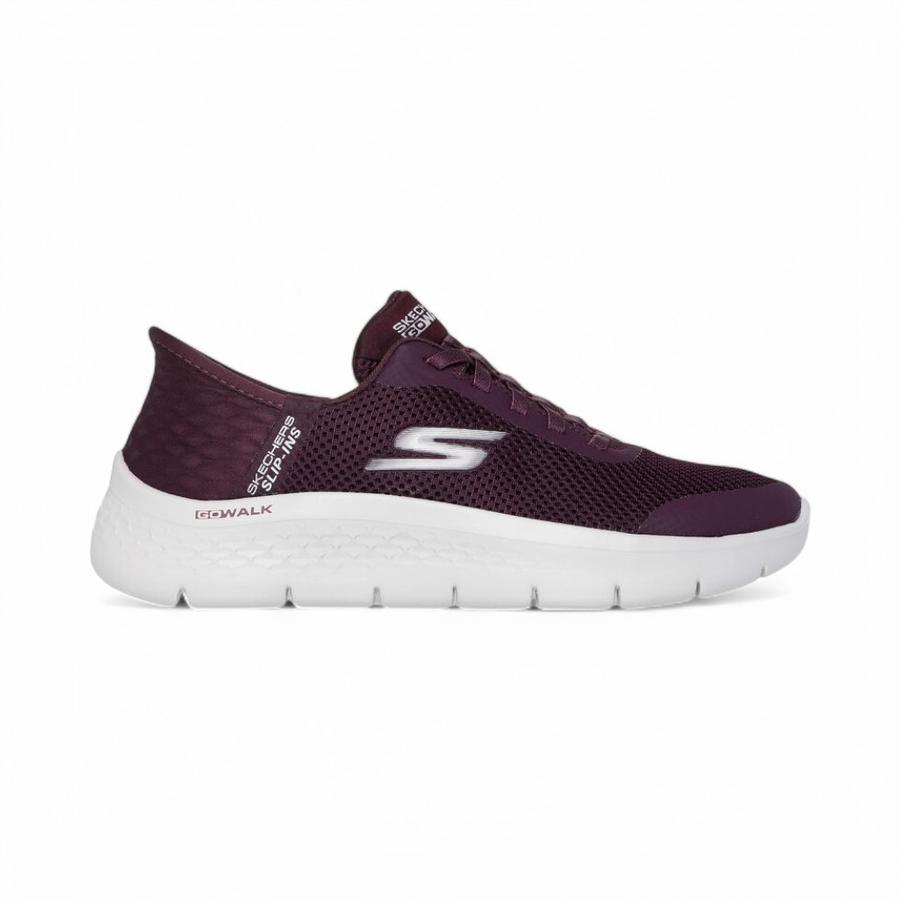 Zapatillas Mujer Skechers Go Walk Flex Grand Entry Burdeo