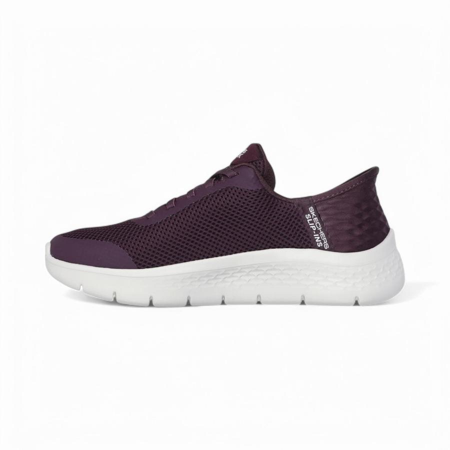 Zapatillas Mujer Skechers Go Walk Flex Grand Entry Burdeo