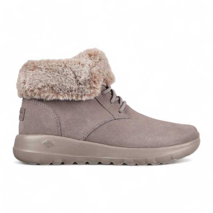 Botines Mujer Skechers On The Go Joy Taupe